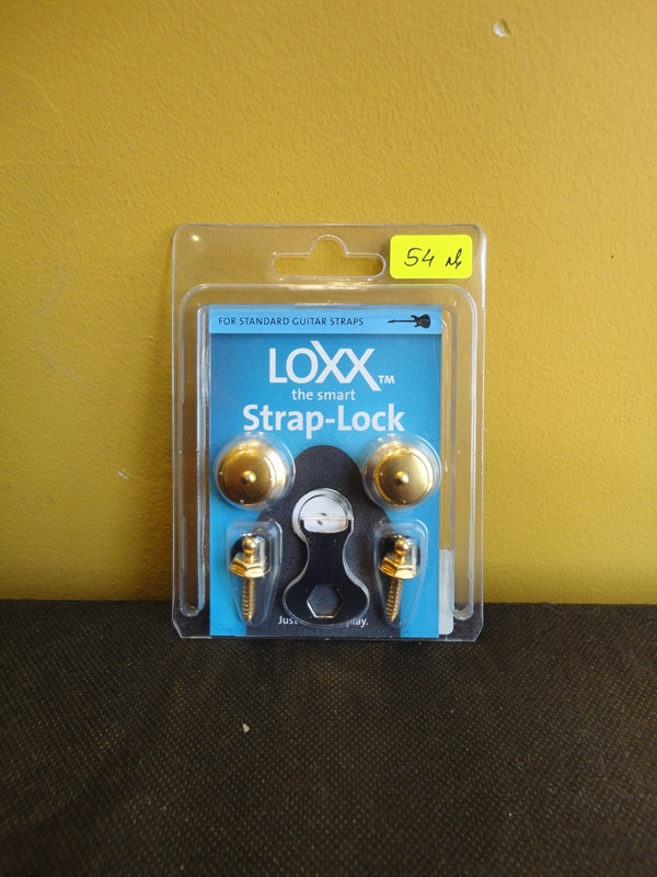 Straplock LOXX Box Music E Gold