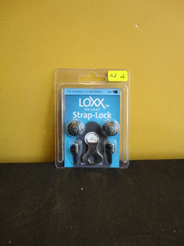 Straplock LOXX Box Music E Skull